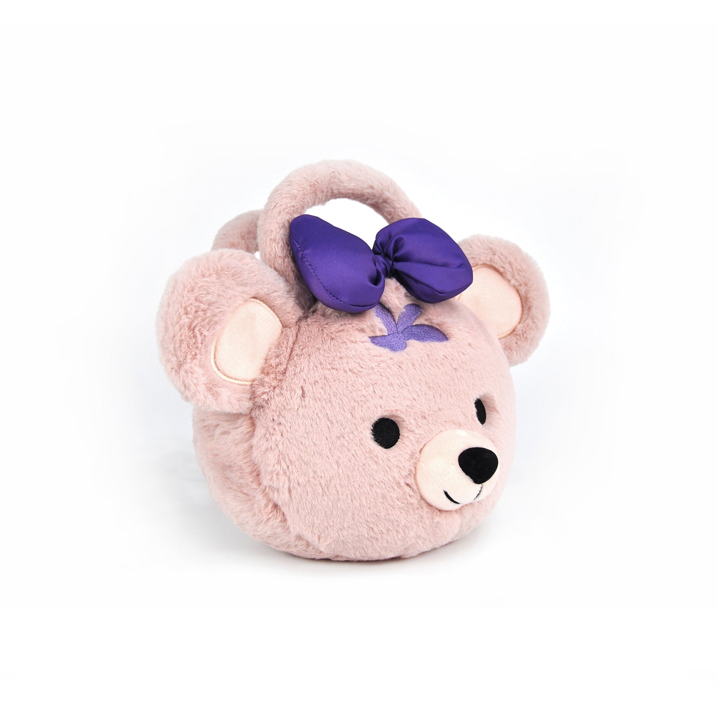 Royal Mallow小熊毛绒包包单肩斜挎手拎包