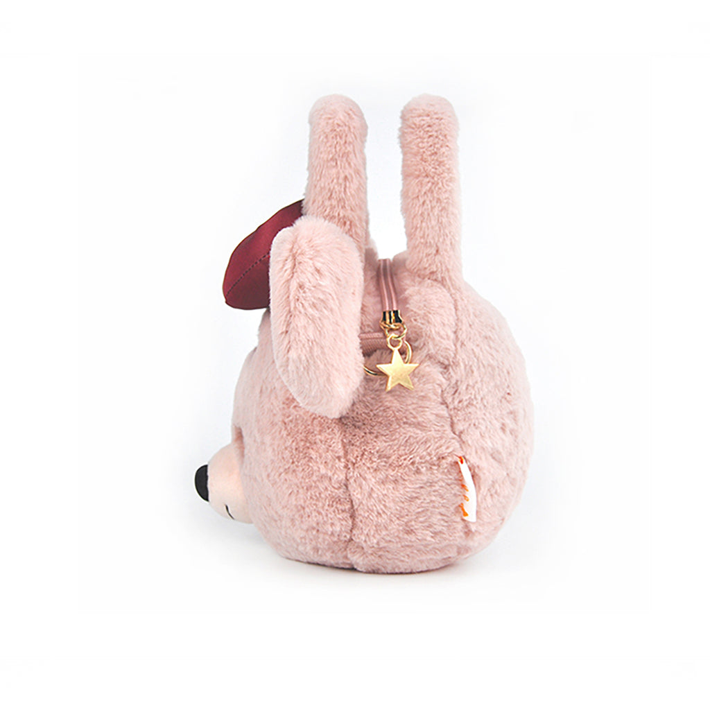 Royal Mallow小熊毛绒包包单肩斜挎手拎包