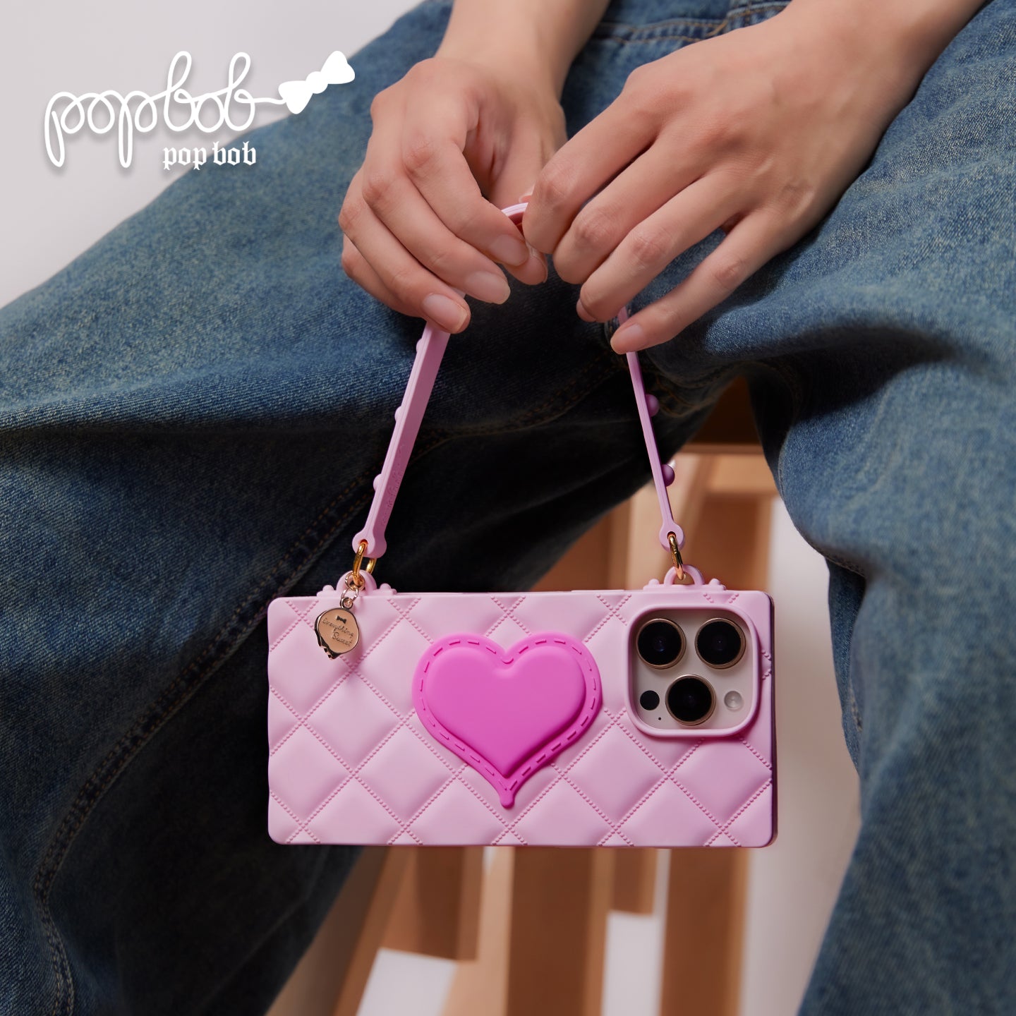 POPBOB 16PROMAX 糖豆爱心CASE